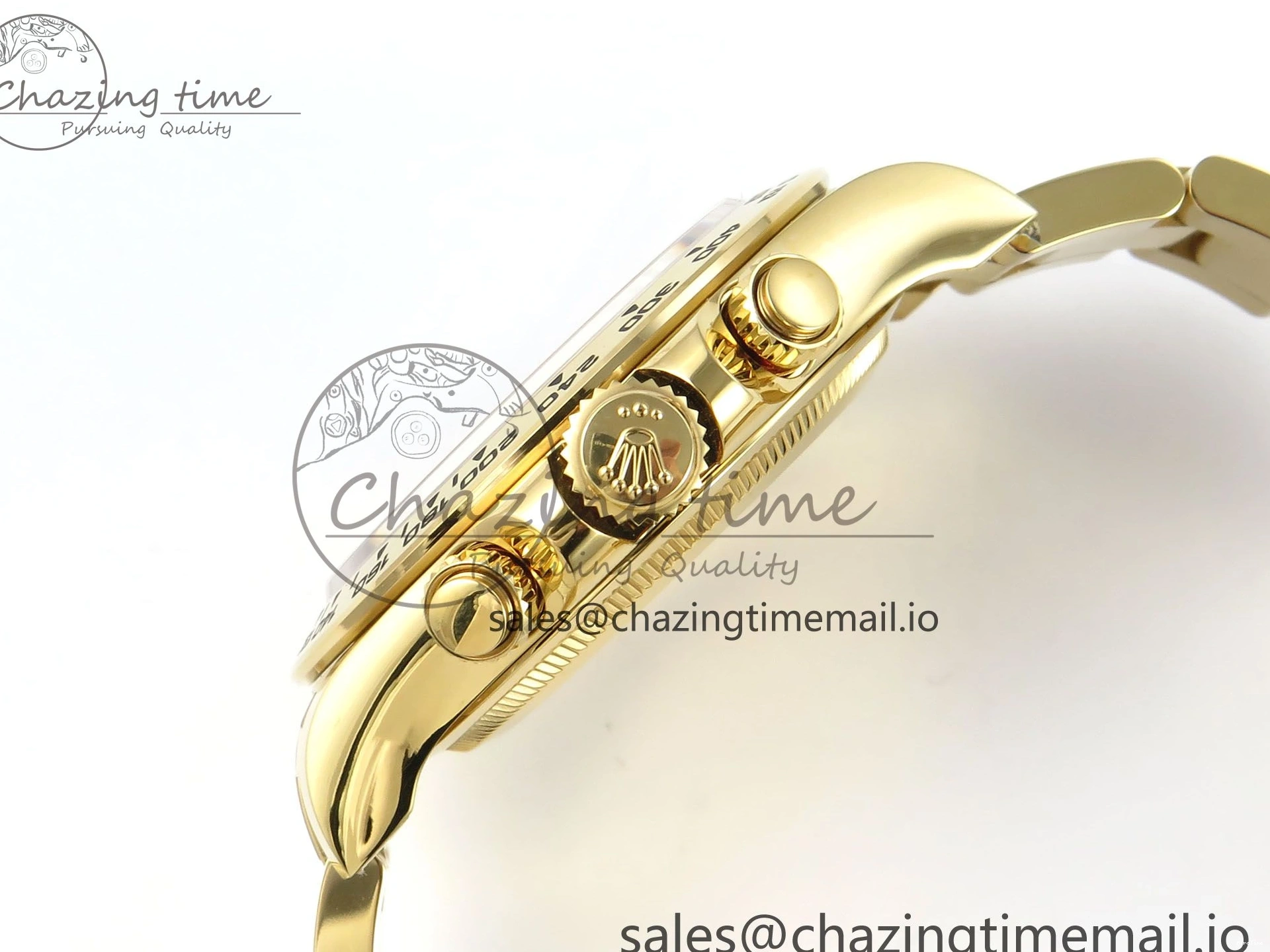 MiroTime 0318 Daytona 126508 APSF 1:1 Best Edition YG Black Dial on YG Braclet SH Unisex 739